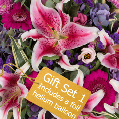 Gift Set 1 - Florist Choice GiftWrapped Bouquet